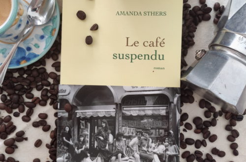 Couverture livre le café suspendu